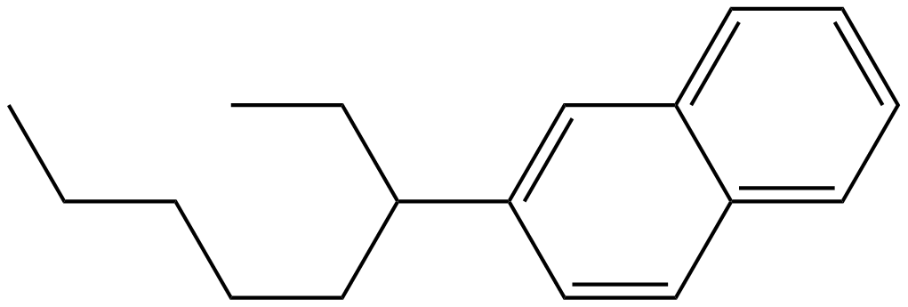 Image of 2-(1-ethylhexyl)naphthalene