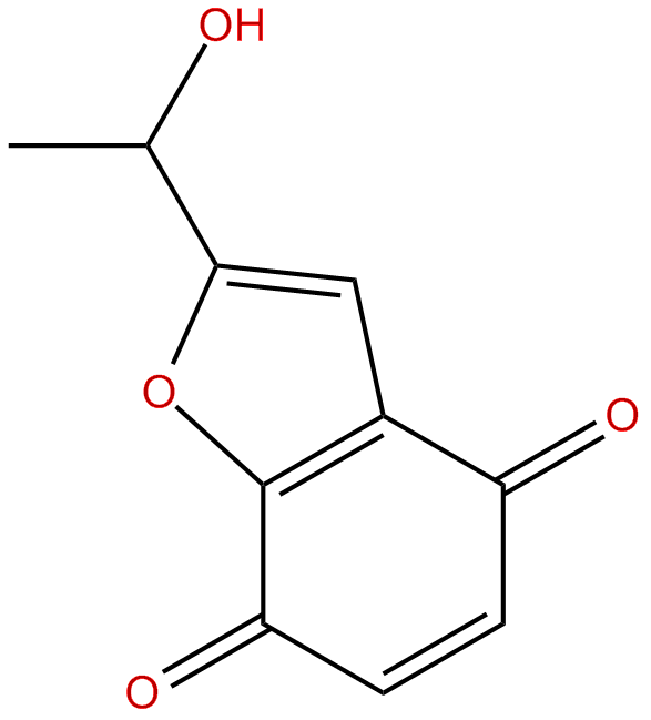 Image of 2-(1-hydroxyethyl)benzo[b]furan-4,7-dione