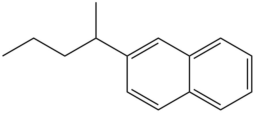 Image of 2-(1-methylbutyl)naphthalene