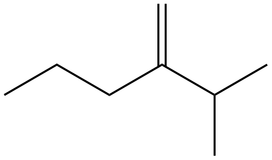 Image of 2-(1-methylethyl)-1-pentene