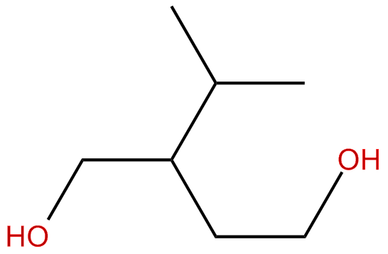 Image of 2-(1-methylethyl)-1,4-butanediol