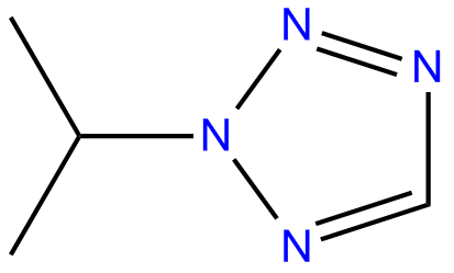 Image of 2-(1-methylethyl)-2H-tetrazole