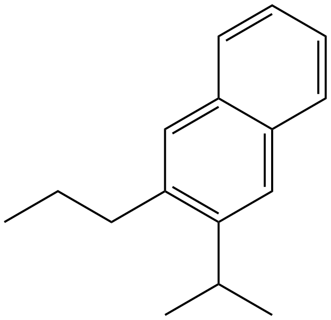Image of 2-(1-methylethyl)-3-propylnaphthalene