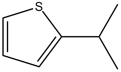 Image of 2-(1-methylethyl)thiophene