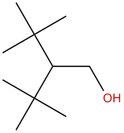 Image of 2-(1,1-dimethylethyl)-3,3-dimethyl-1-butanol