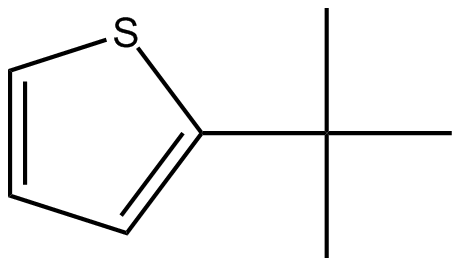 Image of 2-(1,1-dimethylethyl)thiophene