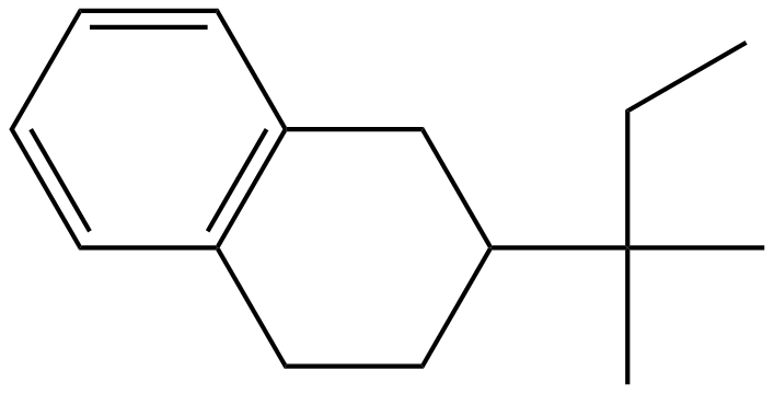 Image of 2-(1,1-dimethylpropyl)-1,2,3,4-tetrahydronaphthalene