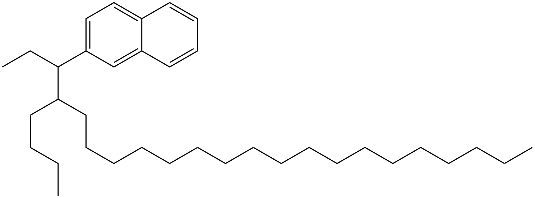 Image of 2-(2-butyl-1-ethyleicosyl)naphthalene