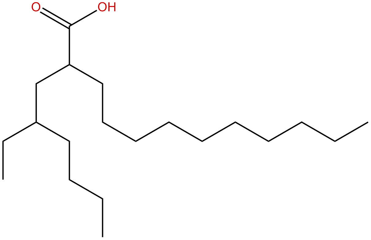Image of 2-(2-ethylhexyl)dodecanoic acid