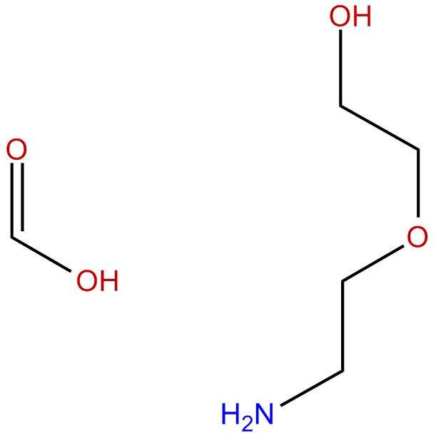 Image of 2-(2-hydroxyethoxy)ammonium formate