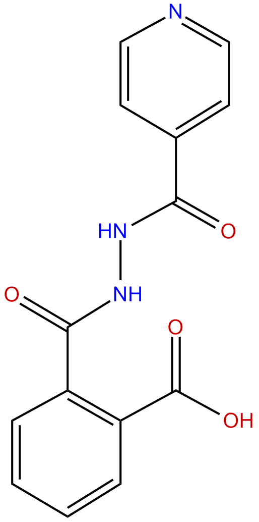Image of 2-(2-isonicotinoylhydrazinecarbonyl)benzoic acid