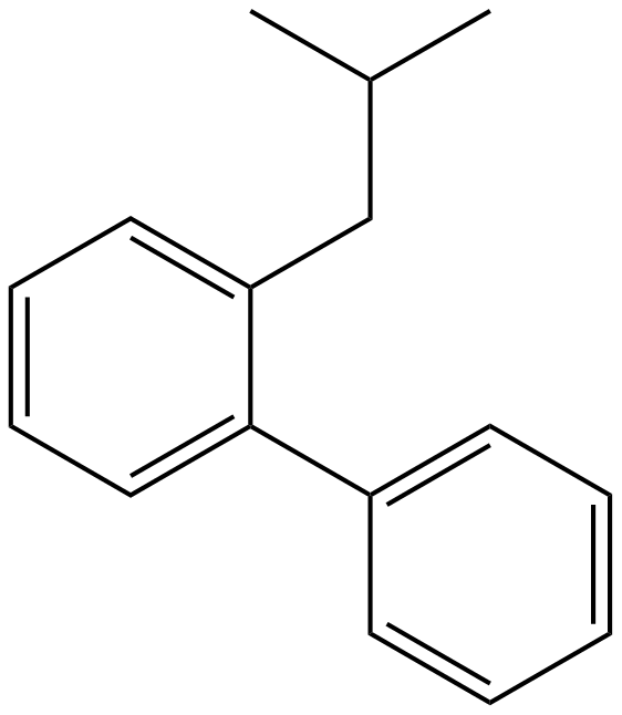 Image of 2-(2-methylpropyl)-1,1'-biphenyl