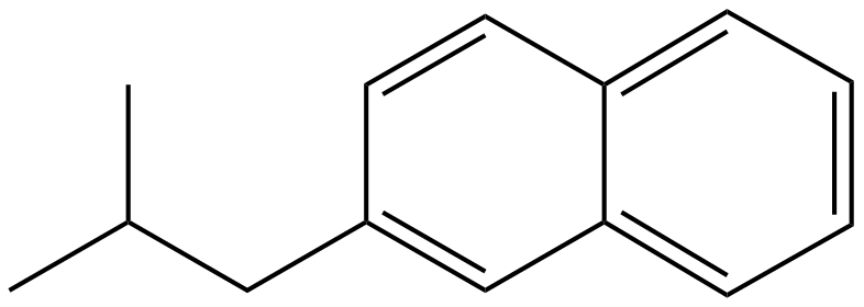 Image of 2-(2-methylpropyl)naphthalene