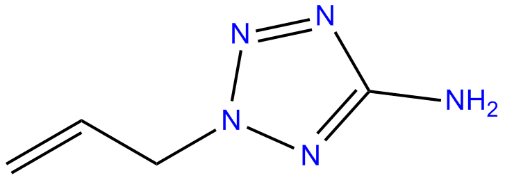Image of 2-(2-propenyl)-2H-tetrazol-5-amine
