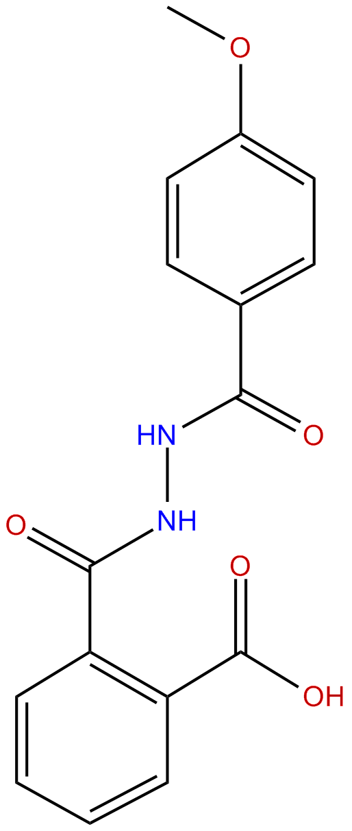 Image of 2-(2-(4-methoxybenzoyl)hydrazinecarbonyl)benzoic acid
