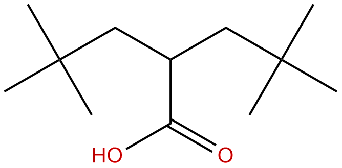 Image of 2-(2,2-dimethylpropyl)-4,4-dimethylpentanoic acid