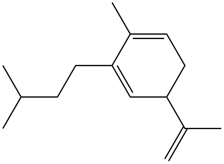Image of 2-(3-methylbutyl)-3-methyl-6-(1-methylethenyl)-1,3-cyclohexadiene