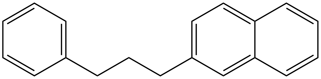 Image of 2-(3-phenylpropyl)naphthalene