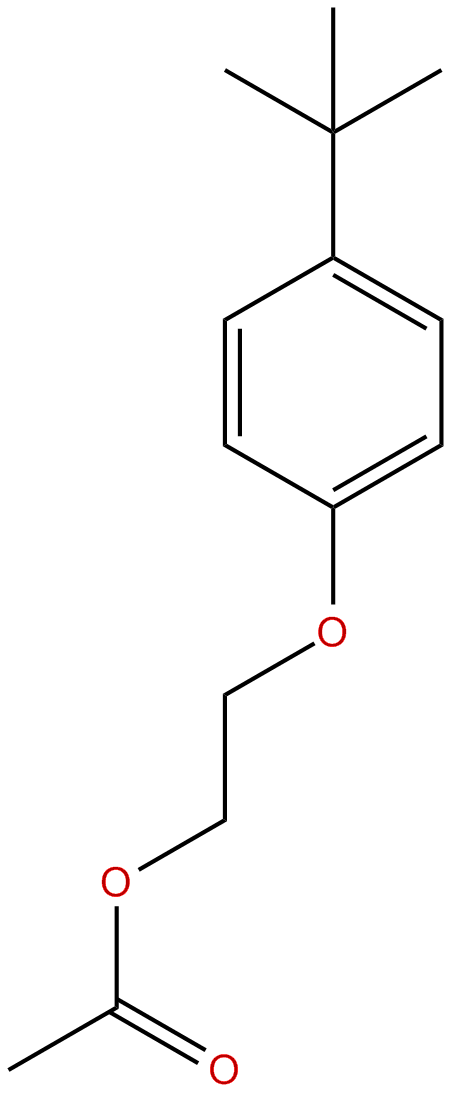 Image of 2-(4-tert-butylphenoxy)ethyl acetate