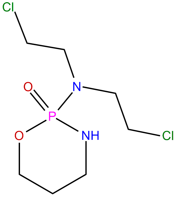 Image of 2-[bis(2-chloroethyl)amino]-tetrahydro-2H-1,3,2-oxazaphosphorine-2-oxide
