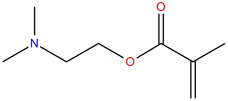 Image of 2-(dimethylamino)ethyl methylpropenoate