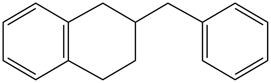 Image of 2-(phenylmethyl)-1,2,3,4-tetrahydronaphthalene