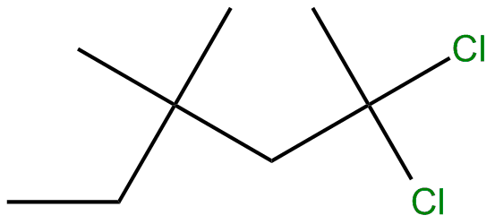 Image of 2,2-dichloro-4,4-dimethylhexane