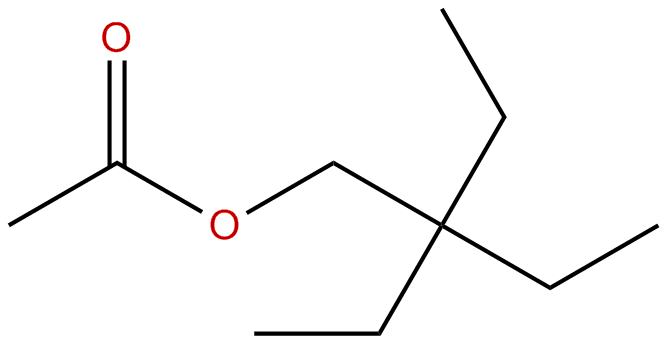 Image of 2,2-diethylbutyl ethanoate