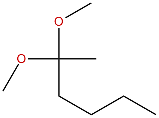 Image of 2,2-dimethoxyhexane