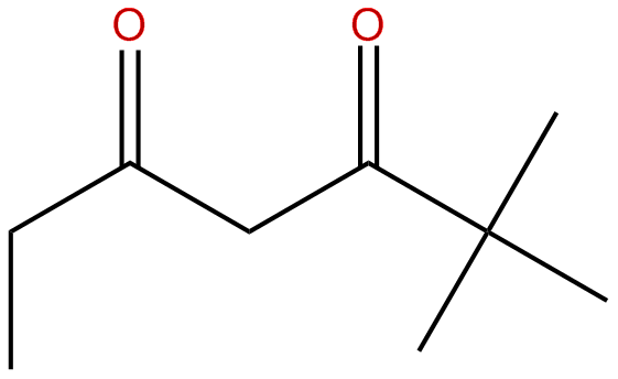 Image of 2,2-dimethyl-3,5-heptanedione