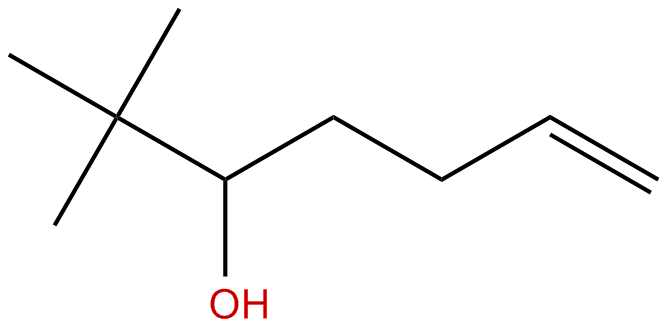 Image of 2,2-dimethyl-6-hepten-3-ol
