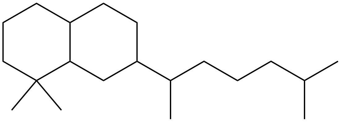 Image of 2,2-dimethyl-9-(1,5-dimethylhexyl)bicyclo[4.4.0]decane