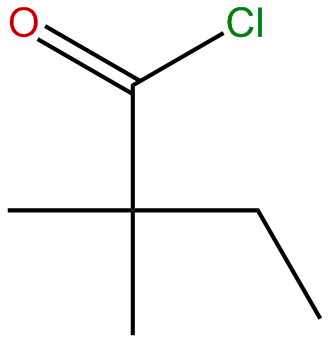 Image of 2,2-dimethylbutanoyl chloride