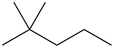 Image of 2,2-dimethylpentane