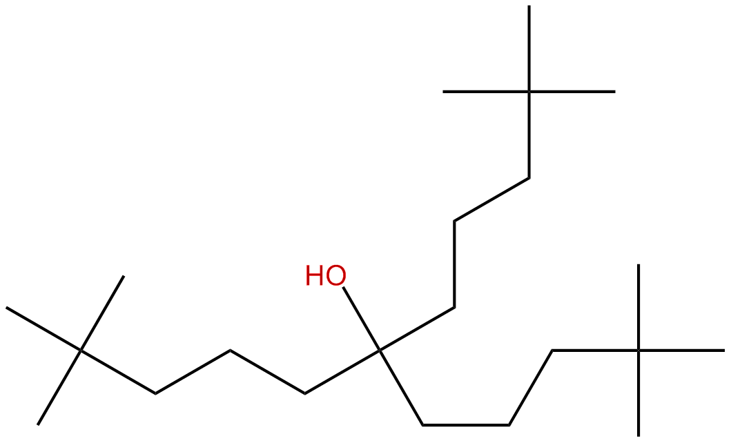Image of 2,2,10,10-tetramethyl-6-(4,4-dimethylpentyl)-6-undecanol