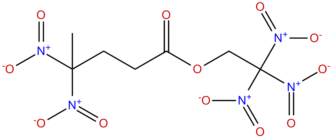 Image of 2,2,2-trinitroethyl-4,4-dinitropentanoate