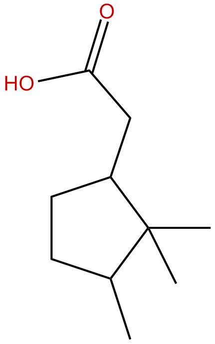 Image of 2,2,3-Trimethylcyclopentaneacetic acid