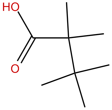 Image of 2,2,3,3-tetramethylbutanoic acid