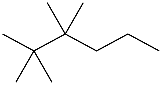Image of 2,2,3,3-tetramethylhexane