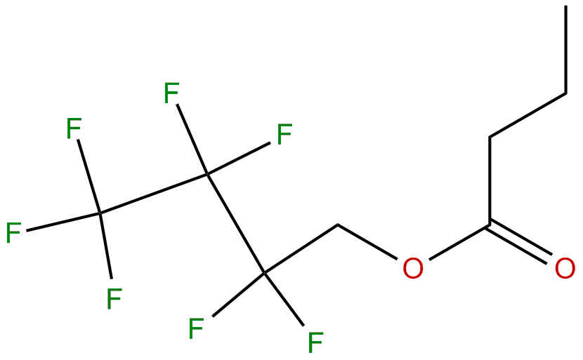 Image of 2,2,3,3,4,4,4-heptafluorobutyl butanoate