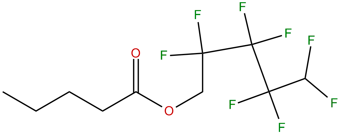 Image of 2,2,3,3,4,4,5,5-octafluoropentyl pentanoate