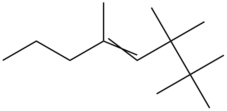 Image of 2,2,3,3,5-pentamethyl-4-octene