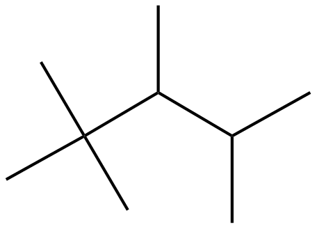 Image of 2,2,3,4-tetramethylpentane