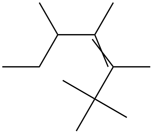 Image of 2,2,3,4,5-pentamethyl-3-heptene