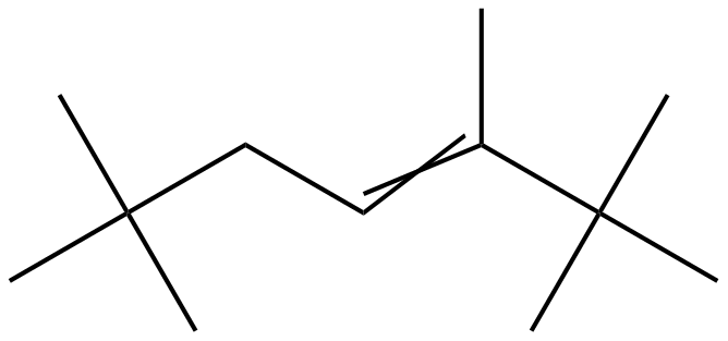 Image of 2,2,3,6,6-pentamethyl-3-heptene