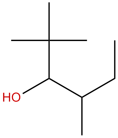Image of 2,2,4-trimethyl-3-hexanol