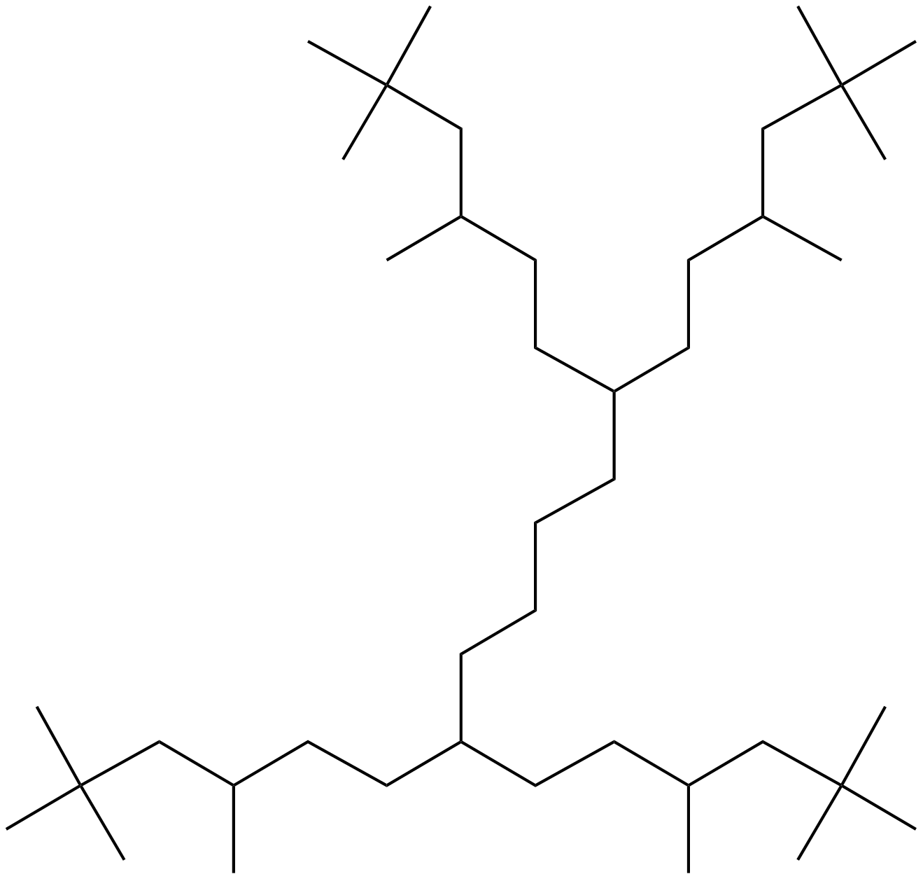 Image of 2,2,4,15,17,17-hexamethyl-7,12-di-(3,5,5-trimethylhexyl)octadecane