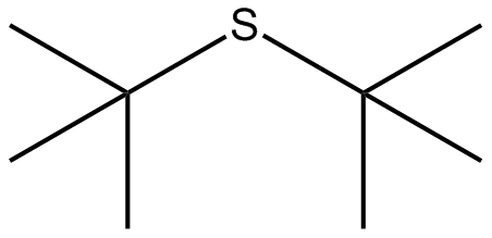 Image of 2,2,4,4-tetramethyl-3-thiapentane