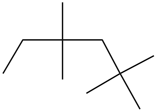 Image of 2,2,4,4-tetramethylhexane