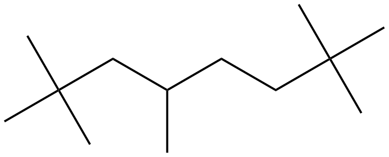 Image of 2,2,4,7,7-pentamethyloctane